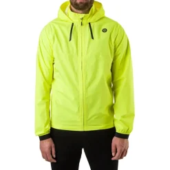 Regenjassen < AGU Couter Copact Hi-Vi Regenja Heren - neongee