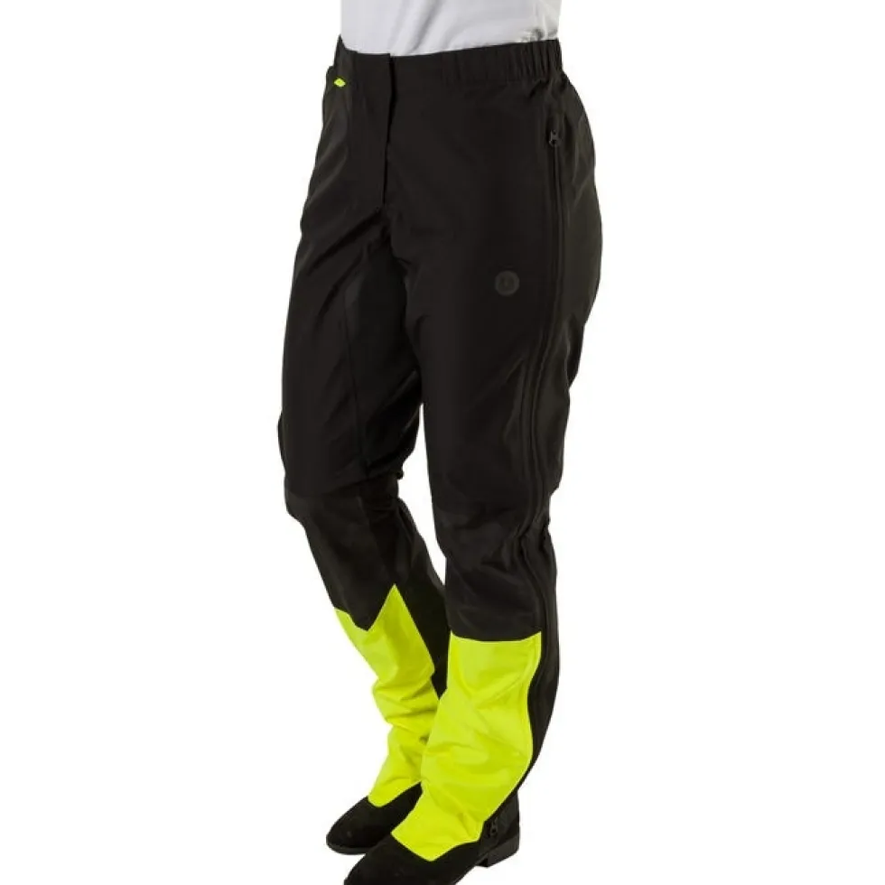 AGU Commuter Hi-Vis + Reflection Tech Regenbroek Dames - zwart