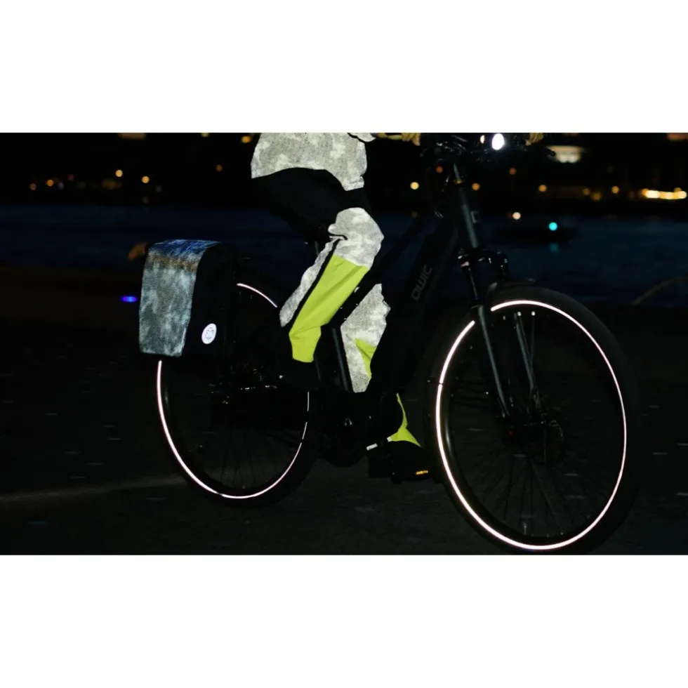 AGU Commuter Hi-Vis + Reflection Tech Regenbroek Dames - zwart