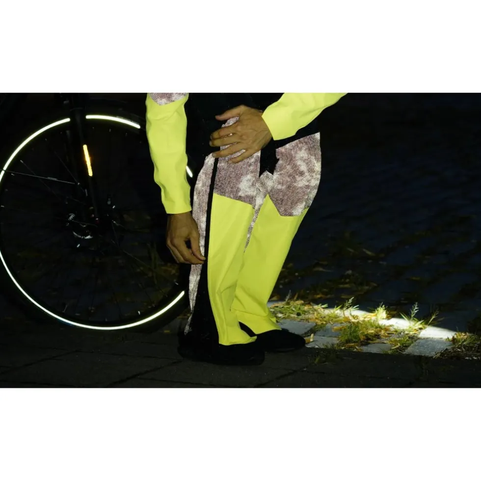 AGU Commuter Hi-Vis + Reflection Tech Regenbroek Dames - zwart
