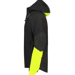 AGU Commuter Hi-Vis + Reflection Tech Regenjas Heren - zwart