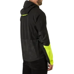 AGU Commuter Hi-Vis + Reflection Tech Regenjas Heren - zwart