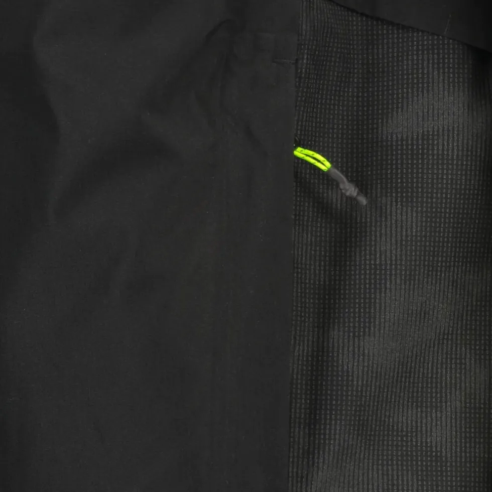 AGU Commuter Hi-Vis + Reflection Tech Regenjas Heren - zwart
