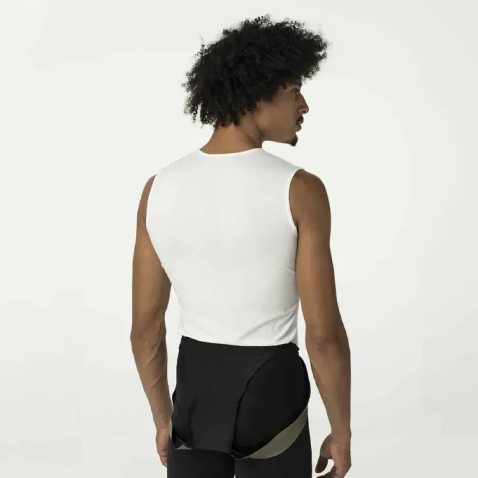 Ondershirts < AGU Essential Everyday Hemd zonder Mouwen - wit