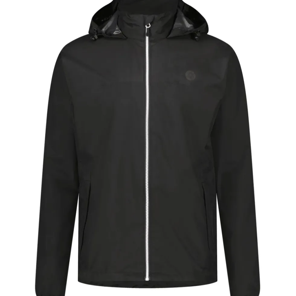 AGU Essential GO Regenpak - Set van Regenbroek en Regenjas - zwart