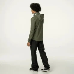 AGU Essential GO Regenpak - Set van Regenbroek en Regenjas - army green
