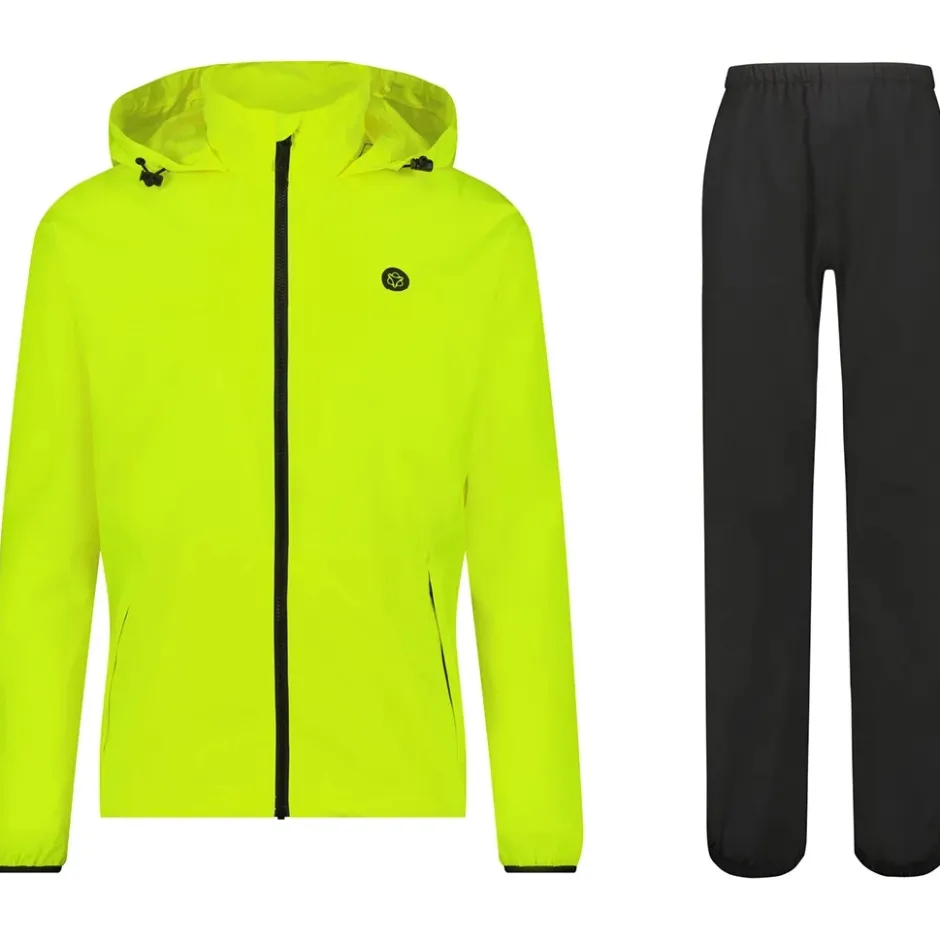Body'S < AGU Eential GO Regenpak - et van Regenbroek en Regenja - neon yellow