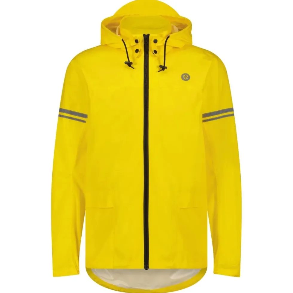 AGU Essential Original Regenpak - Regenbroek + Regenjas Set - geel