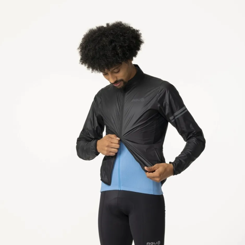 Windjacks|Racefietsjacks < AGU Eentia Windja voor heren - back