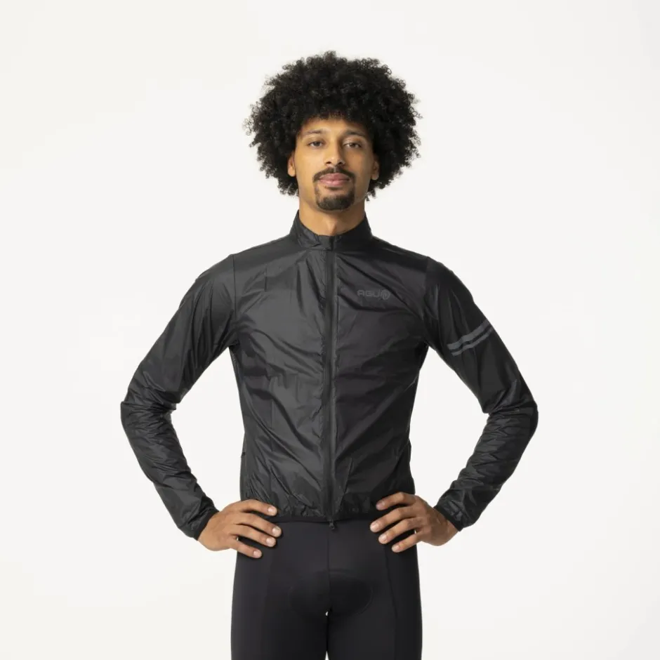 Windjacks|Racefietsjacks < AGU Eentia Windja voor heren - back