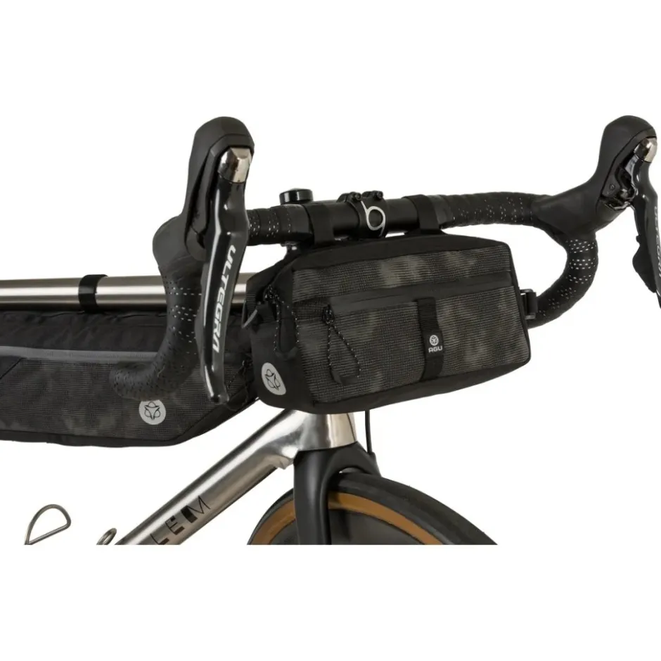 Frametassen|Stuurtassen < AGU Venture Bar Bag Stuurtas - 2L - reflective mist
