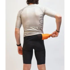ALBION Abr1 Pocket Fietsshort met bretels Heren - Zwart