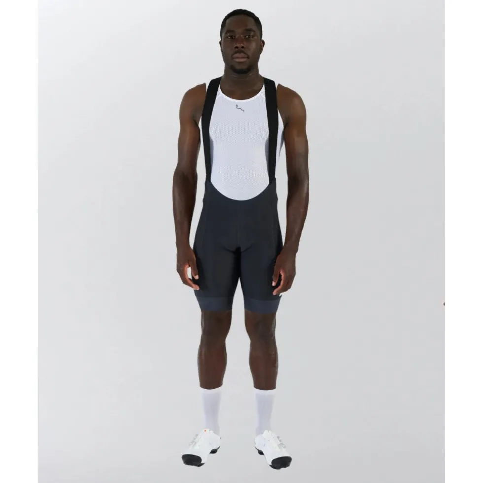 ALBION Abr1 Pocket Fietsshort met bretels Heren - Graphite