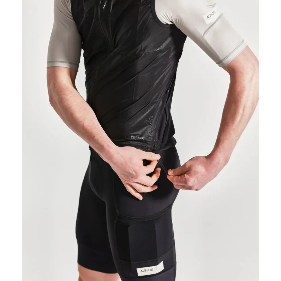 ALBION All Road Pertex® Quantum Windvest Heren - Zwart