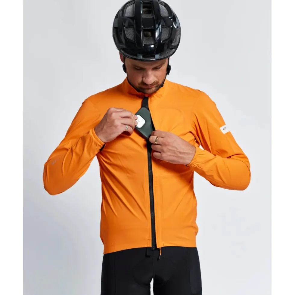ALBION All Road Pertex® Shield Regenjas Heren - Oranje