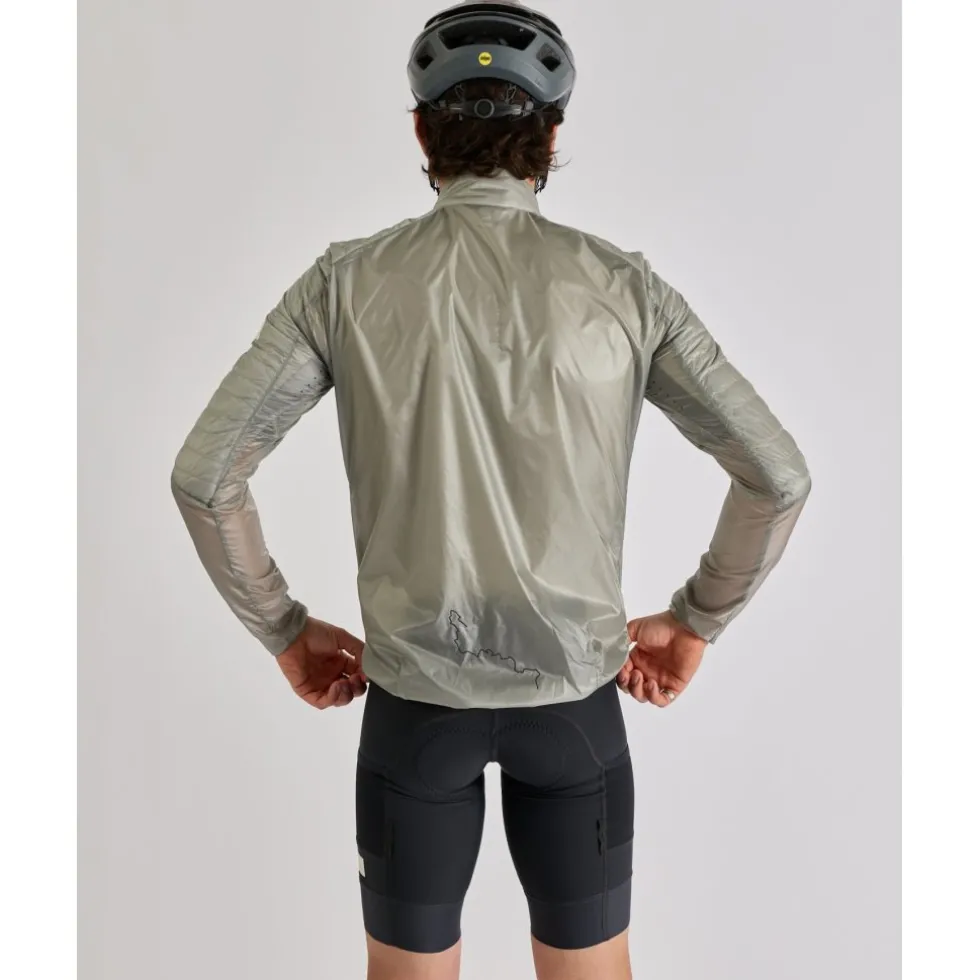 ALBION Ultralight Geïsoleerde jas voor heren - Mist