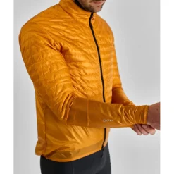 ALBION Ultralight Geïsoleerde jas voor heren - Burnt Yellow