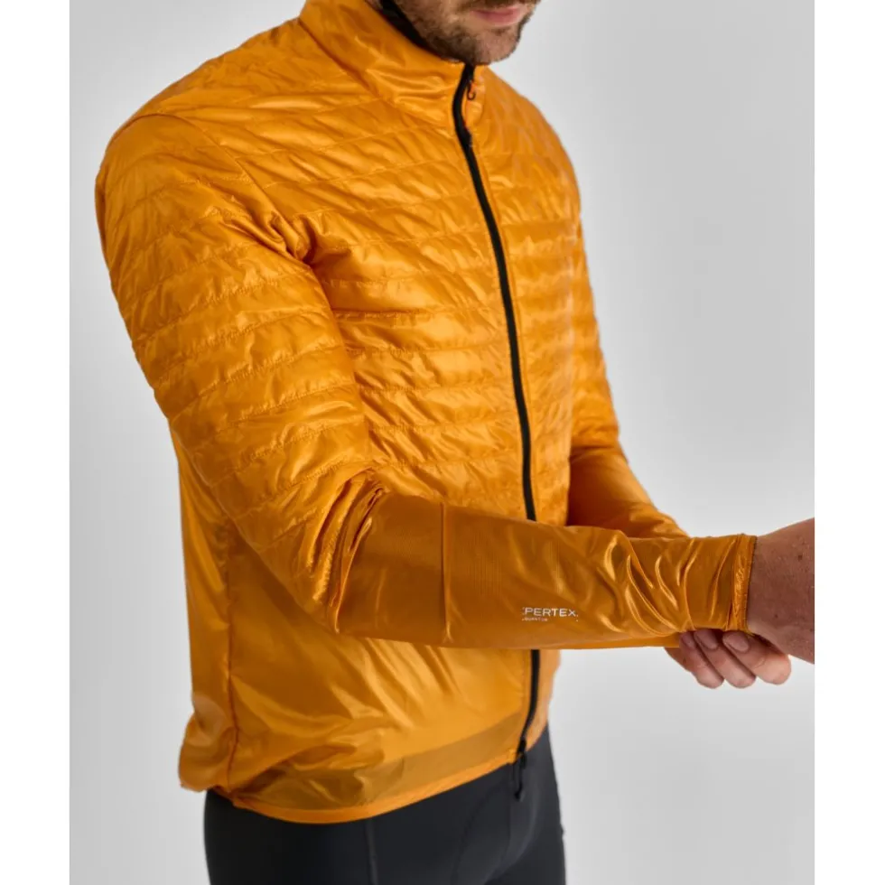 ALBION Ultralight Geïsoleerde jas voor heren - Burnt Yellow