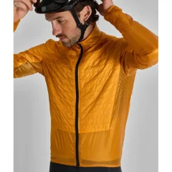 ALBION Ultralight Geïsoleerde jas voor heren - Burnt Yellow