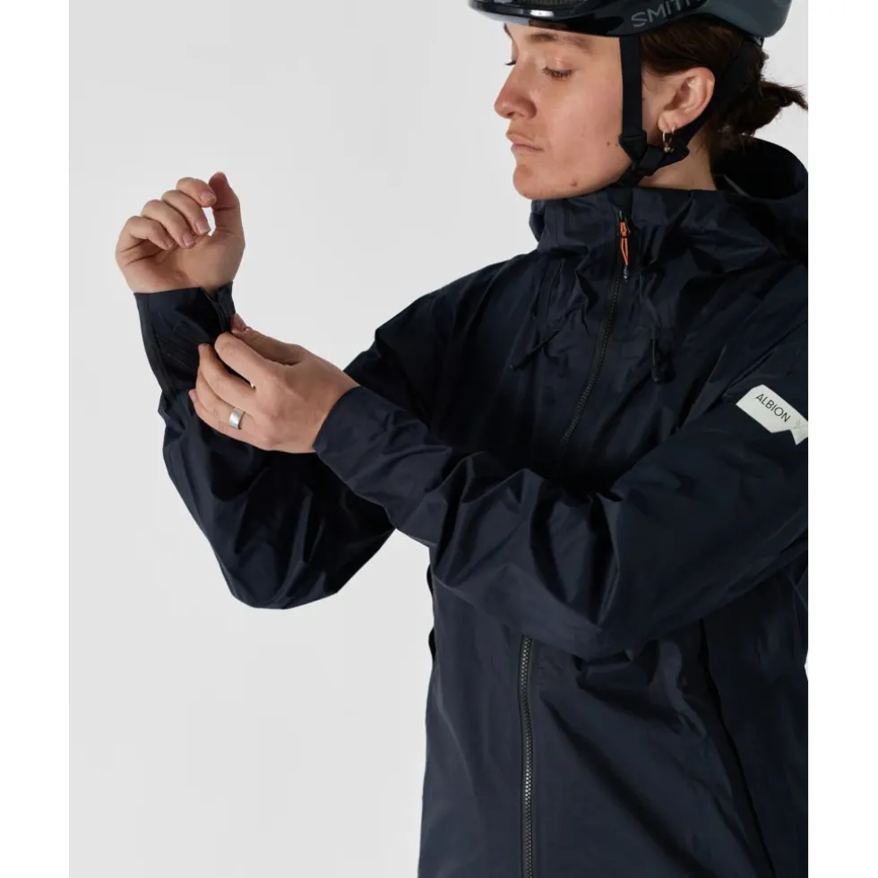 ALBION Zoa Regenjas Unisex - Midnight Blue