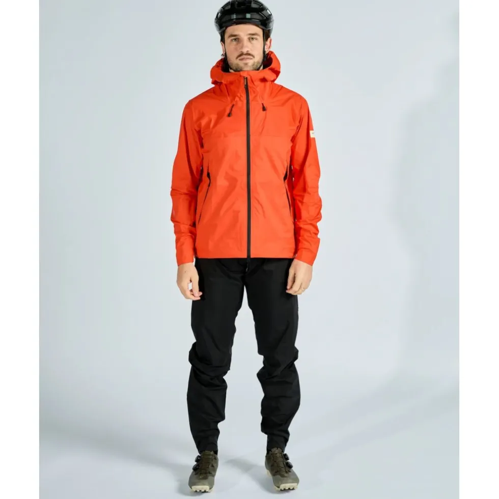 ALBION Zoa Regenjas Unisex - Orange
