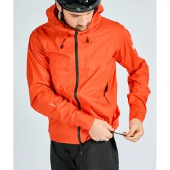 ALBION Zoa Regenjas Unisex - Orange