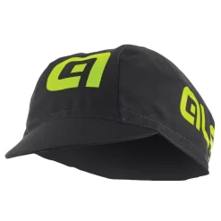 Alé Cotton Fietspet - black-yellow-fluo