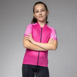 Shirts Kinderen < Ale Alé Follow Me Fietstrui Kinderen - fuchsia