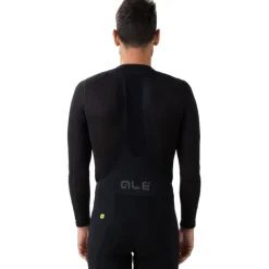 Alé Grid Hemd met Lange Mouwen Heren - zwart