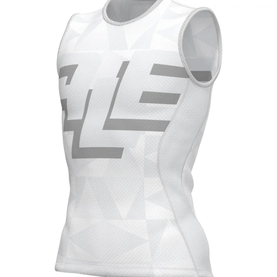 Ondershirts < Ale Alé INTIMO Multiverso Baselayer zonder mouwen Heren - wit