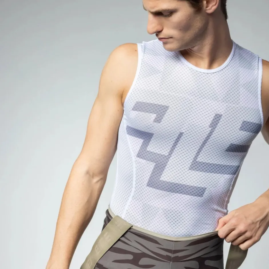 Ondershirts < Ale Alé INTIMO Multiverso Baselayer zonder mouwen Heren - wit