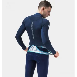 Alé Klima Hemd met Lange Mouwen Heren - navy blue