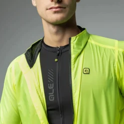 Alé Light Pack Jas Heren - fluo yellow