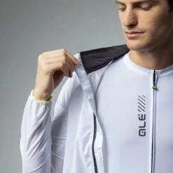 Alé Light Pack Jas Heren - white