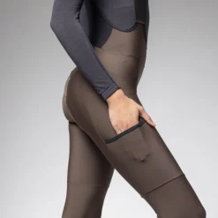 Alé OFF ROAD GRAVEL Stones Cargo 2.0 Fietsbroek met Bretels Dames - coffee