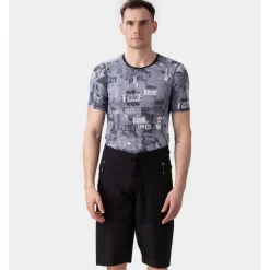 Alé OFF ROAD - MTB Rock Off Road Short Heren - black/charcoal grey