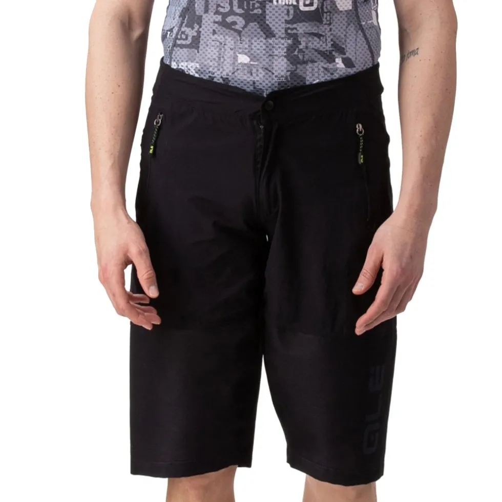 Alé OFF ROAD - MTB Rock Off Road Short Heren - black/charcoal grey