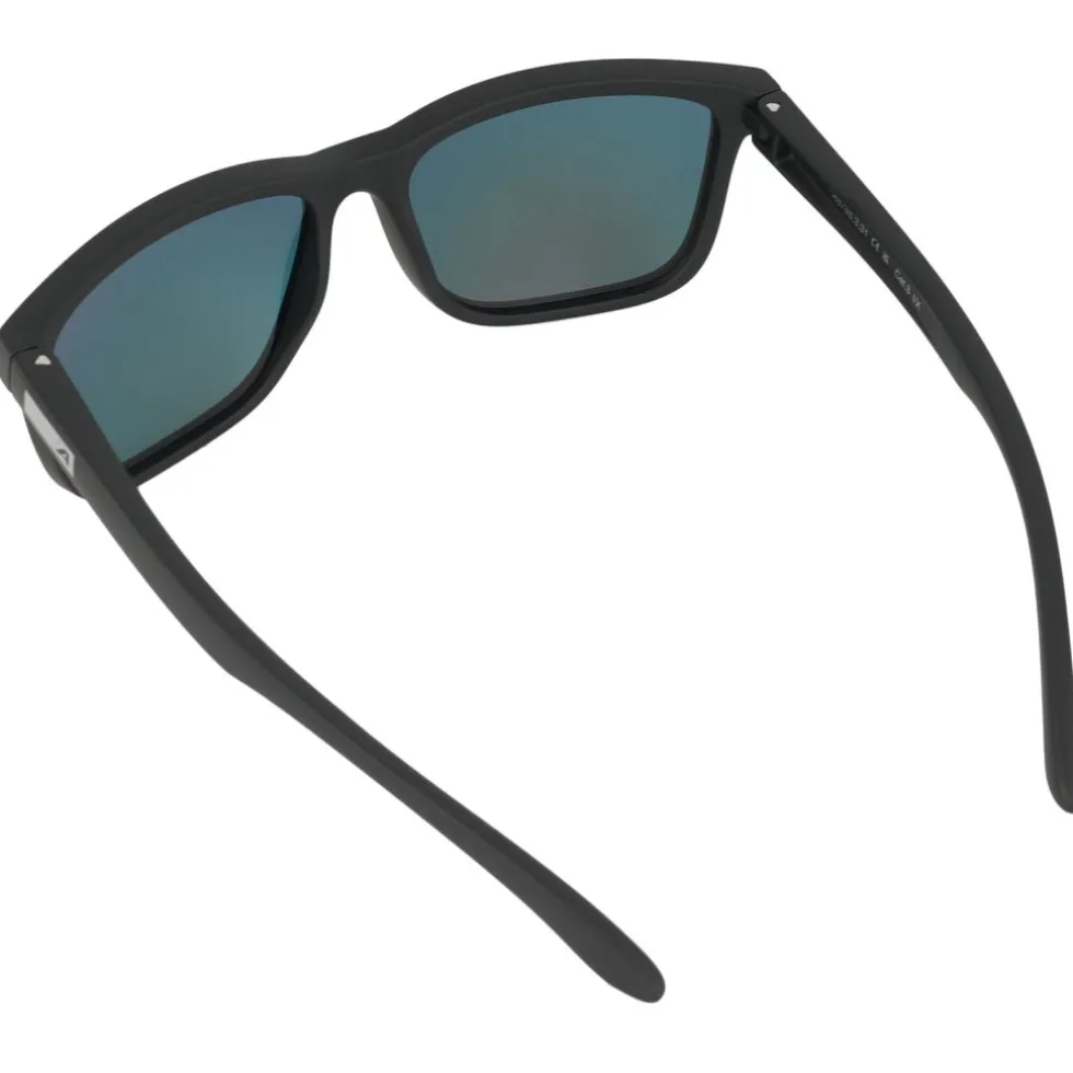 Alpina Burst Bril - black matt/mirror red