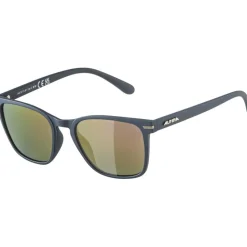 Alpine & Skibrillen < Alpina Yefe POL Bril - blue matt/mirror red