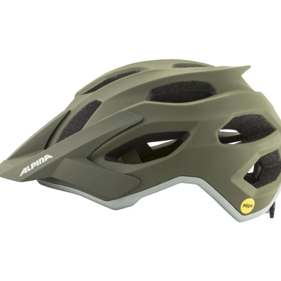 Alpina Apax MIPS Helm - olijf mat