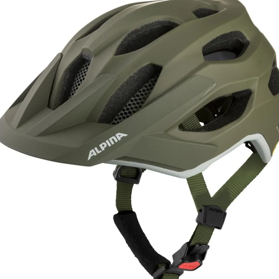 Alpina Apax MIPS Helm - olijf mat