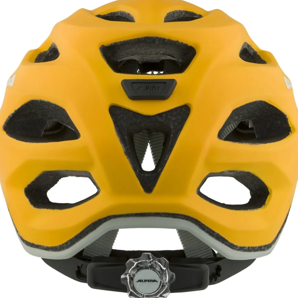 Alpina Carapax JR. Kinder-Fietshelm - burned-yellow matt