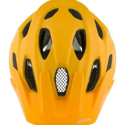 Alpina Carapax JR. Kinder-Fietshelm - burned-yellow matt