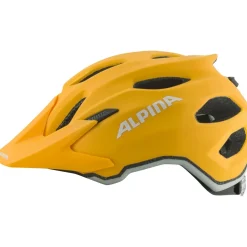 Alpina Carapax JR. Kinder-Fietshelm - burned-yellow matt