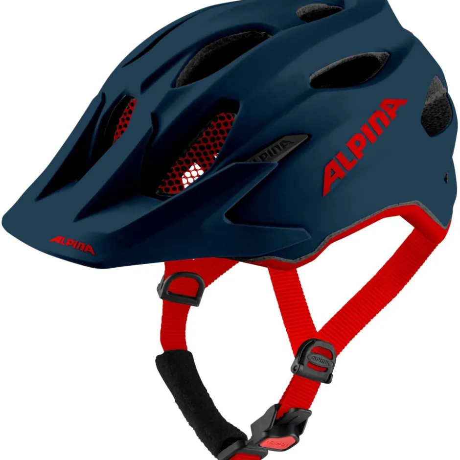 Helmen Kinderen < Alpina Carapax JR. Kinder-Fietshelm - indigo matt