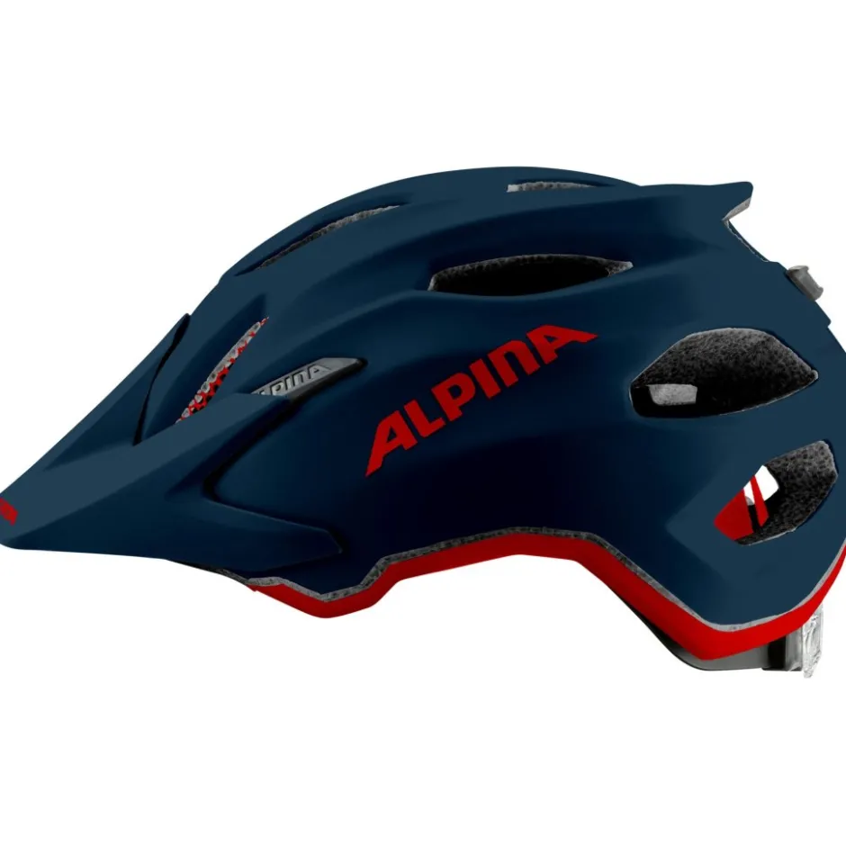 Helmen Kinderen < Alpina Carapax JR. Kinder-Fietshelm - indigo matt