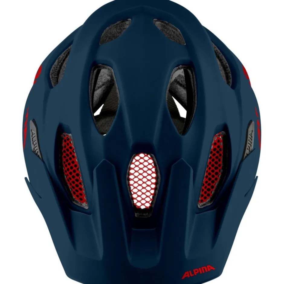 Helmen Kinderen < Alpina Carapax JR. Kinder-Fietshelm - indigo matt