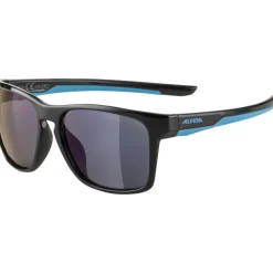 Brillen Kinderen < Alpina Flexxy Cool I Bril Kinderen - black-cyan/mirror blue