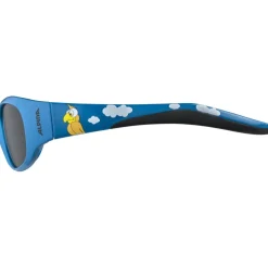 Alpina Flexxy Kids Glasses - blue pirat gloss/Ceramic Black