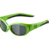 Alpina Flexxy Kids Glasses - green dino / black